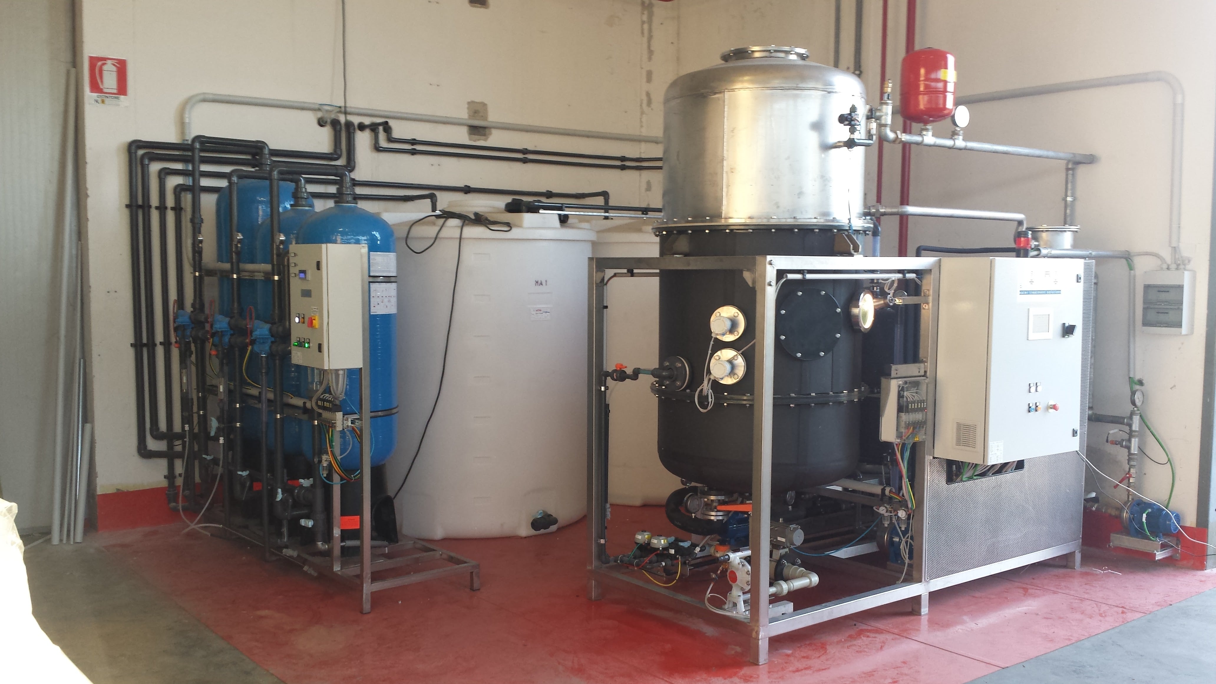 Vacuum evaporators S.A.I.T.A.