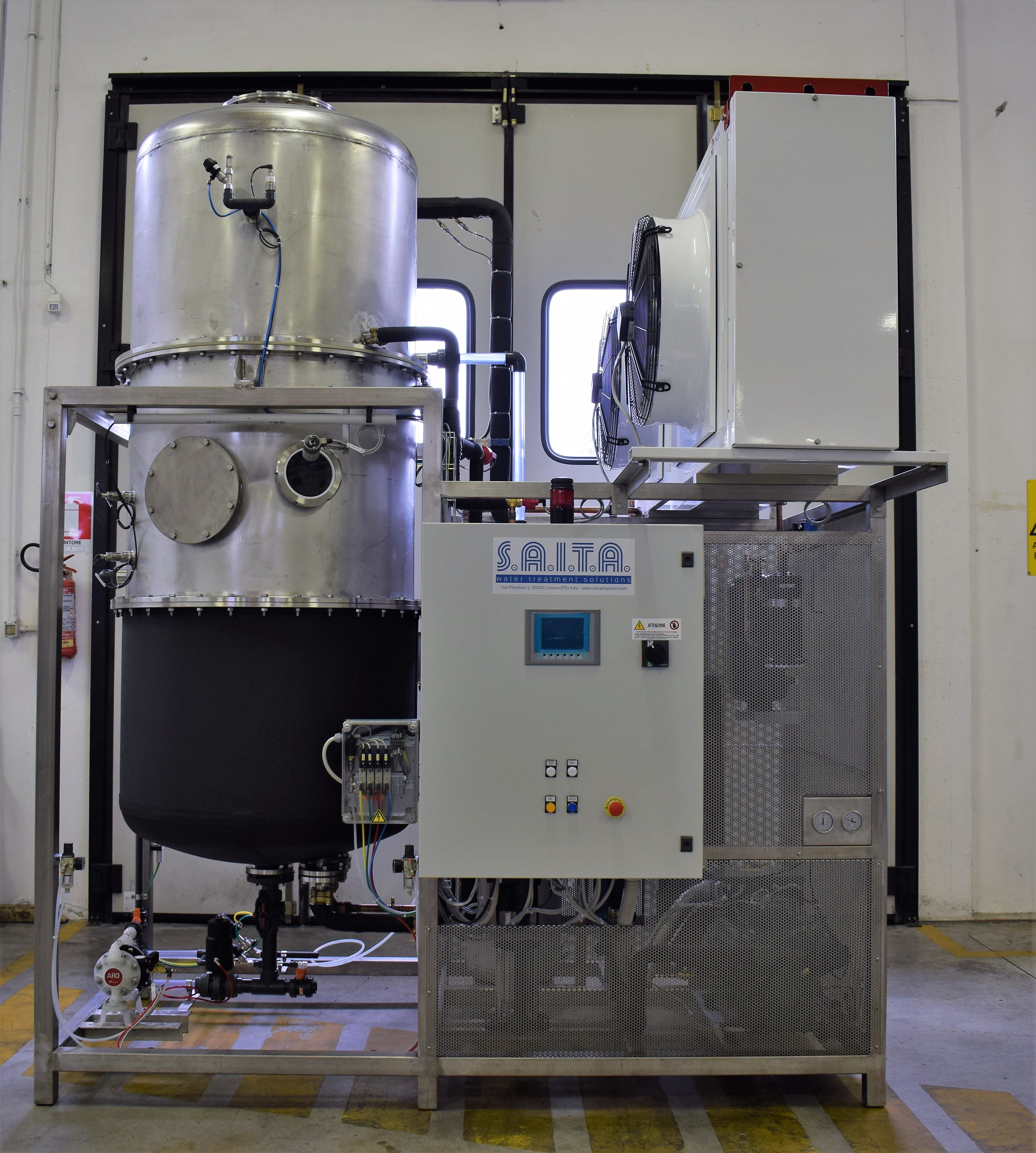 Vacuum evaporators S.A.I.T.A.